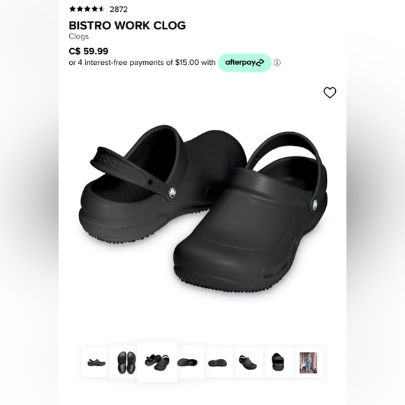 Croc Bistro Work Clog - Picture 2 of 6